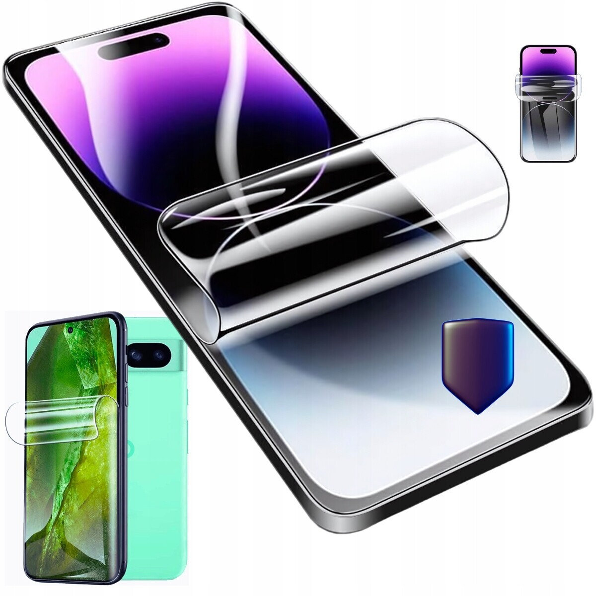 2 x Fólie Tecno Pova 6 pro silný kaučukový obal na Ekr