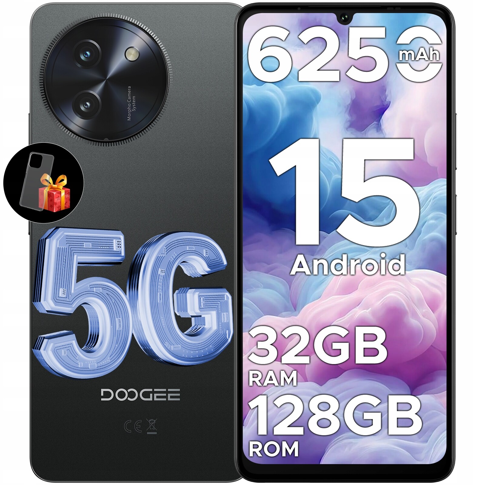 5G Smartphone Doogee Note59 32GB 128GB 6,75