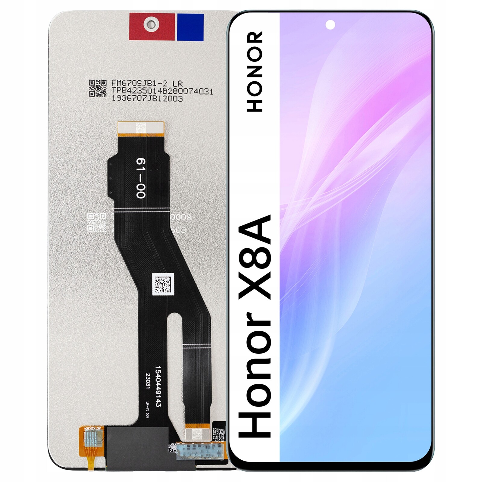 LCD displej pro Honor X8A Displej Digitizer Dotyk Rychlý