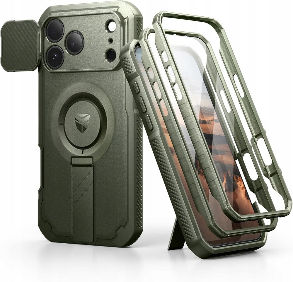 Dexnor Pancéřové Pouzdro Pro Iphone 17 Pro Max Chránící Displej Fotoaparátu Pro Magsafe