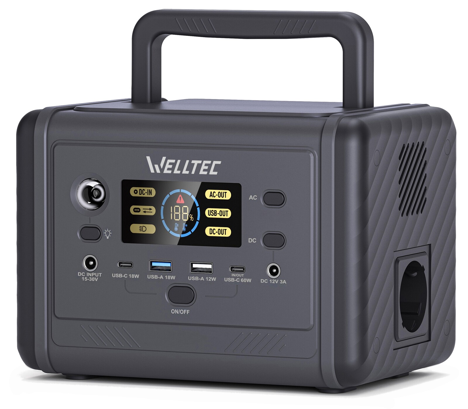 Napájecí Stanice Welltec XPS200 Pro 200/400 W 154 Wh Led Světlo