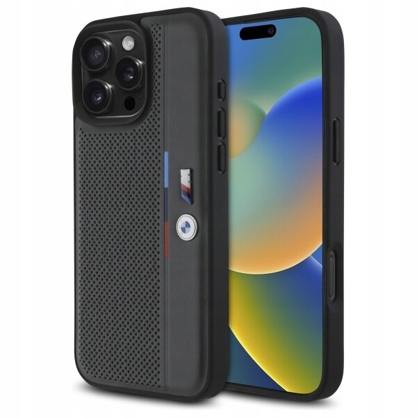Pevné Pouzdro na iPhone 16 Pro Bmw Antracit Tricolor