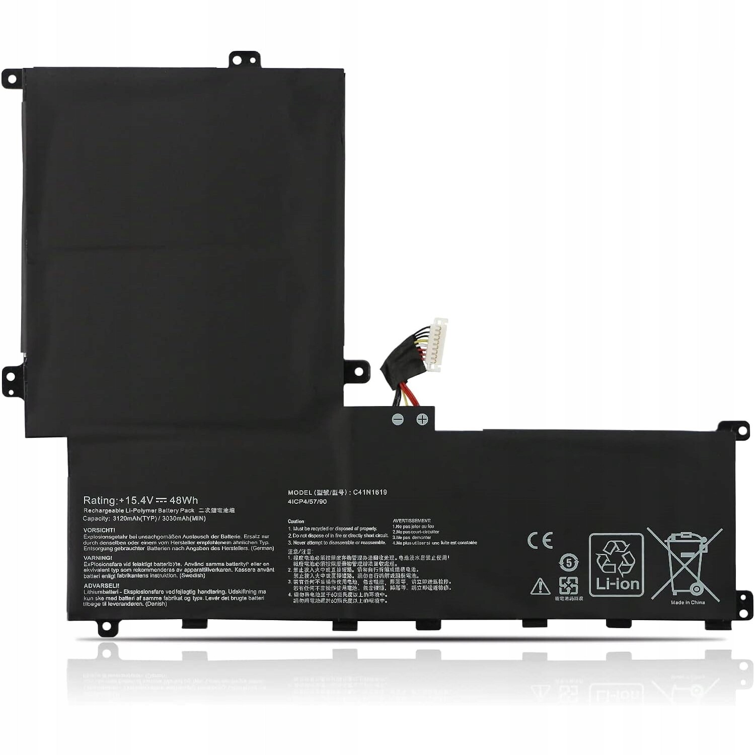 Náhradní Baterie Pro Asus C41N1619