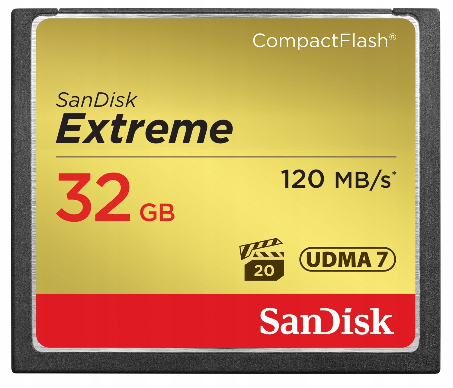 Paměťová karta SanDisk Extreme Compact Flash 32GB Udma 7 120 MB/s