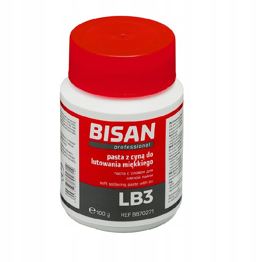 Pájecí Pasta S Cínem Pro Pájení Měkkého Páječe S Štětcem 100G LB3