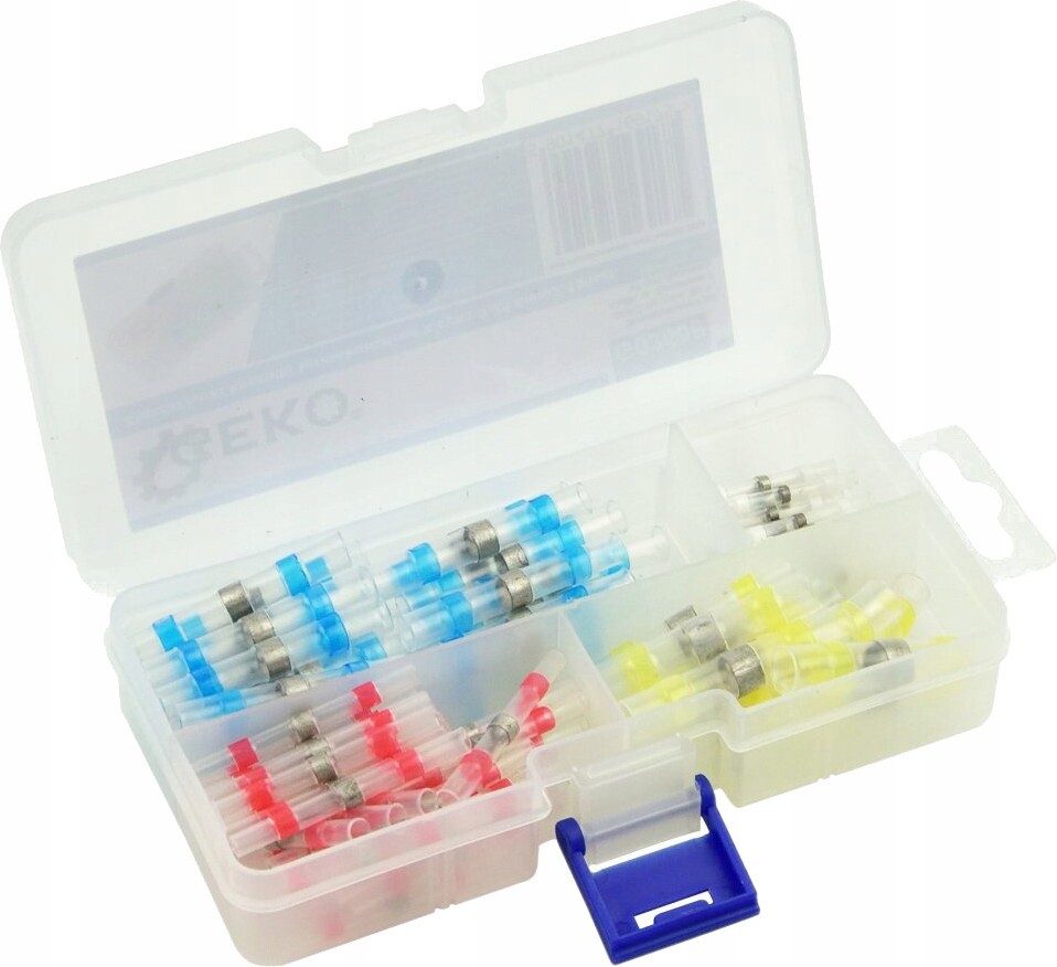 2 x Spojky Trubky Termosmršťovací Trička S Cínem 0,25-6 mm 2 100 Kusů 4 Vel