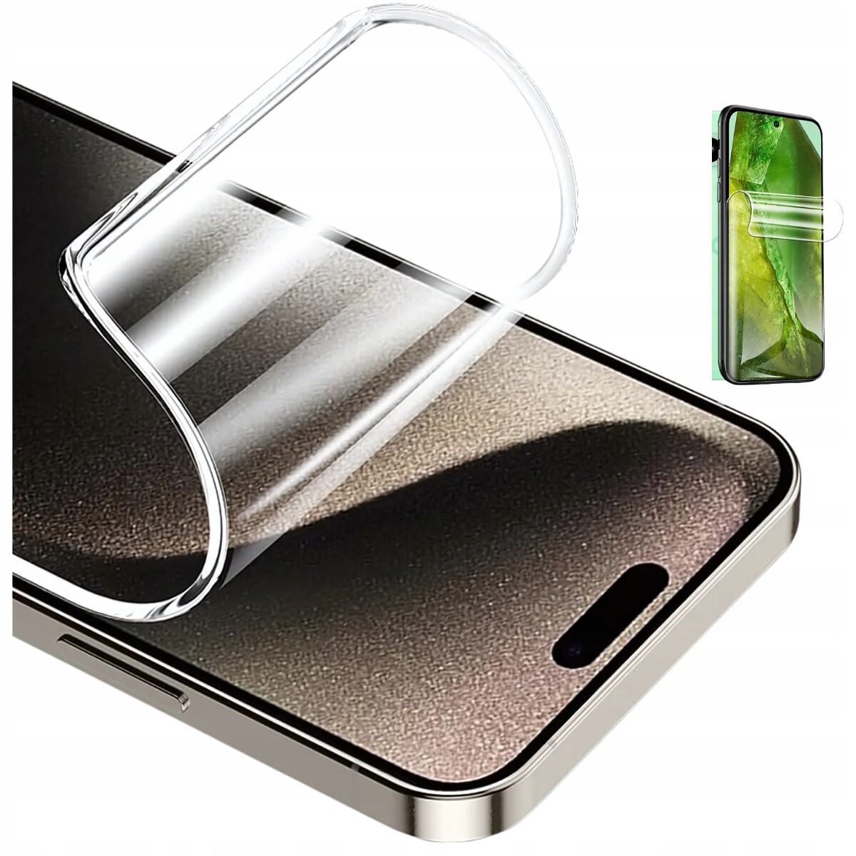 2 x hydrogelová ochranná Fólie pro Oppo A80, silná gumová fólie pro Ek