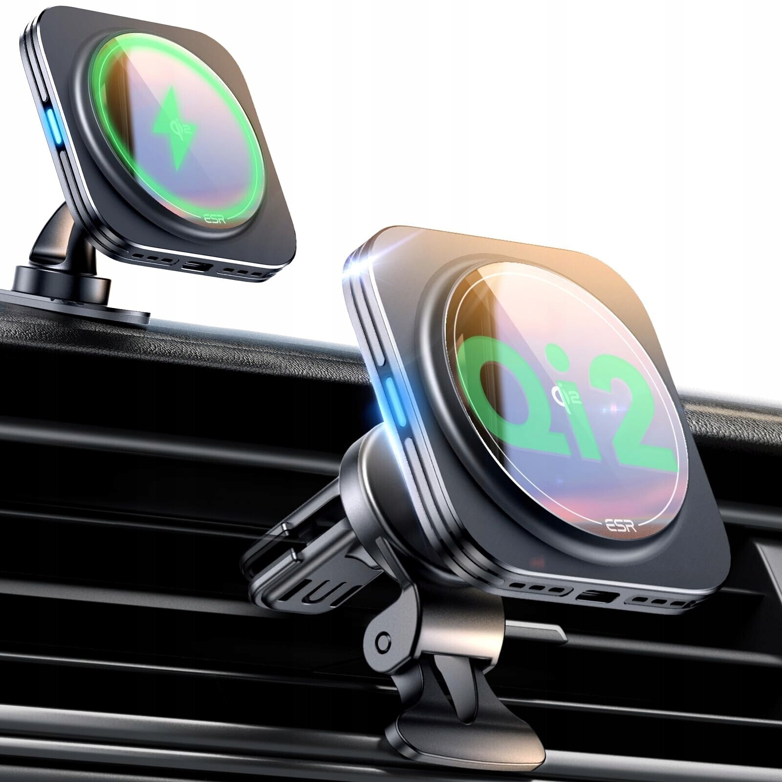 Esr Magnetický držák Qi2 indukční nabíječka 15W pro iPhone 17/16/15/14/13