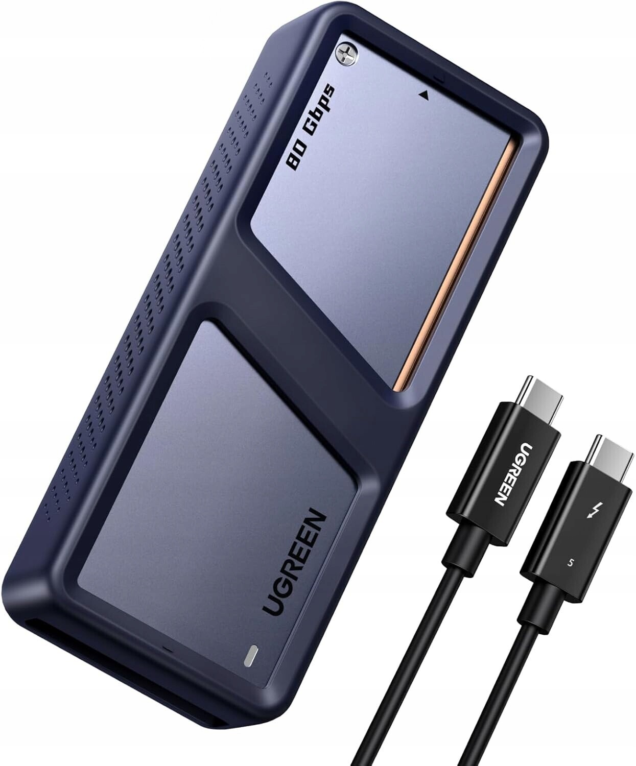 Vnější Pouzdro Ugreen 80 Gbps M2 Ssd Adaptér M2 Kapsa Usb-c 80 Gb/s