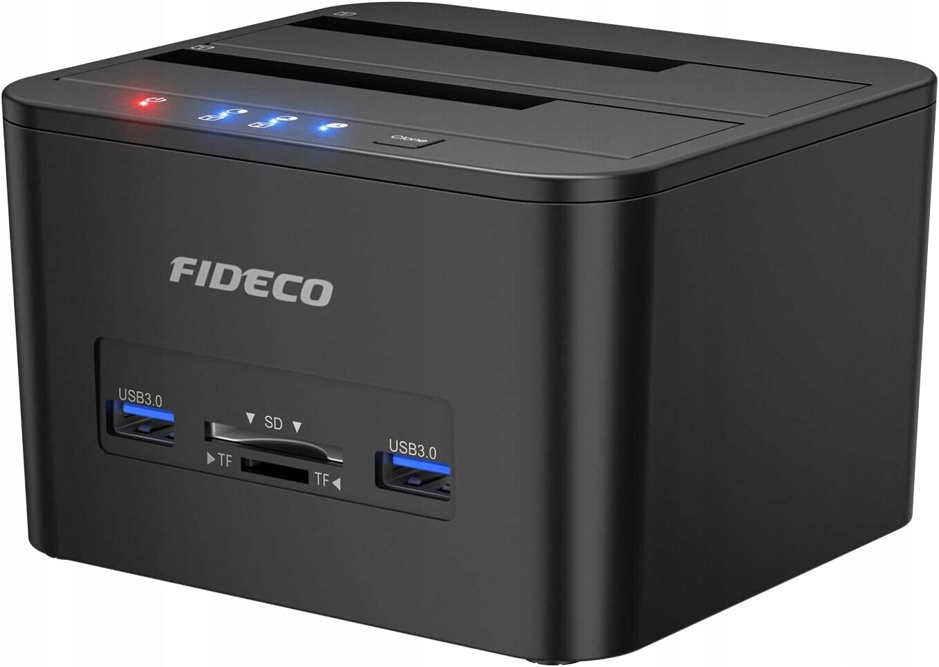Dokovací Stanice Pro Pevné Disky Sata Fideco 2V1 Externí Usb Pro