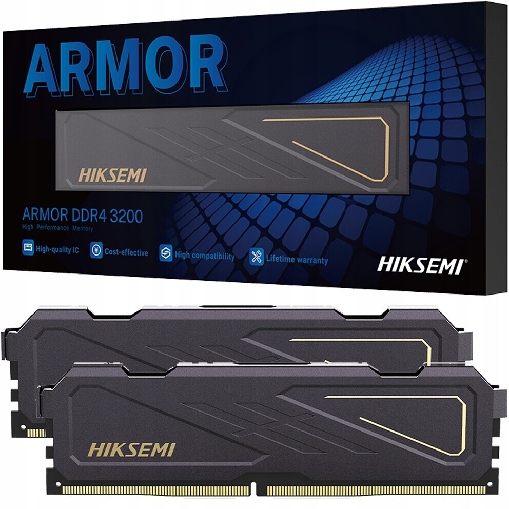 paměť Ram DDR4 16 Gb 3200 MHz CL18 pro stolní počítač Pc (2x 8 Gb)