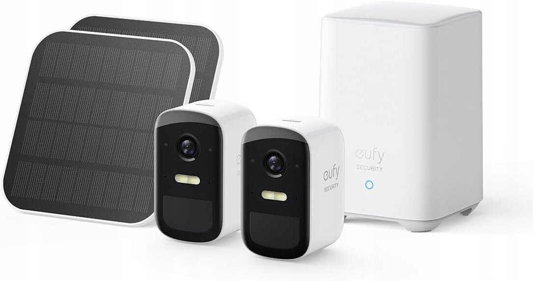 Wifi kamera Anker eufy Security eufyCam 2C Solar panel 2 kusy