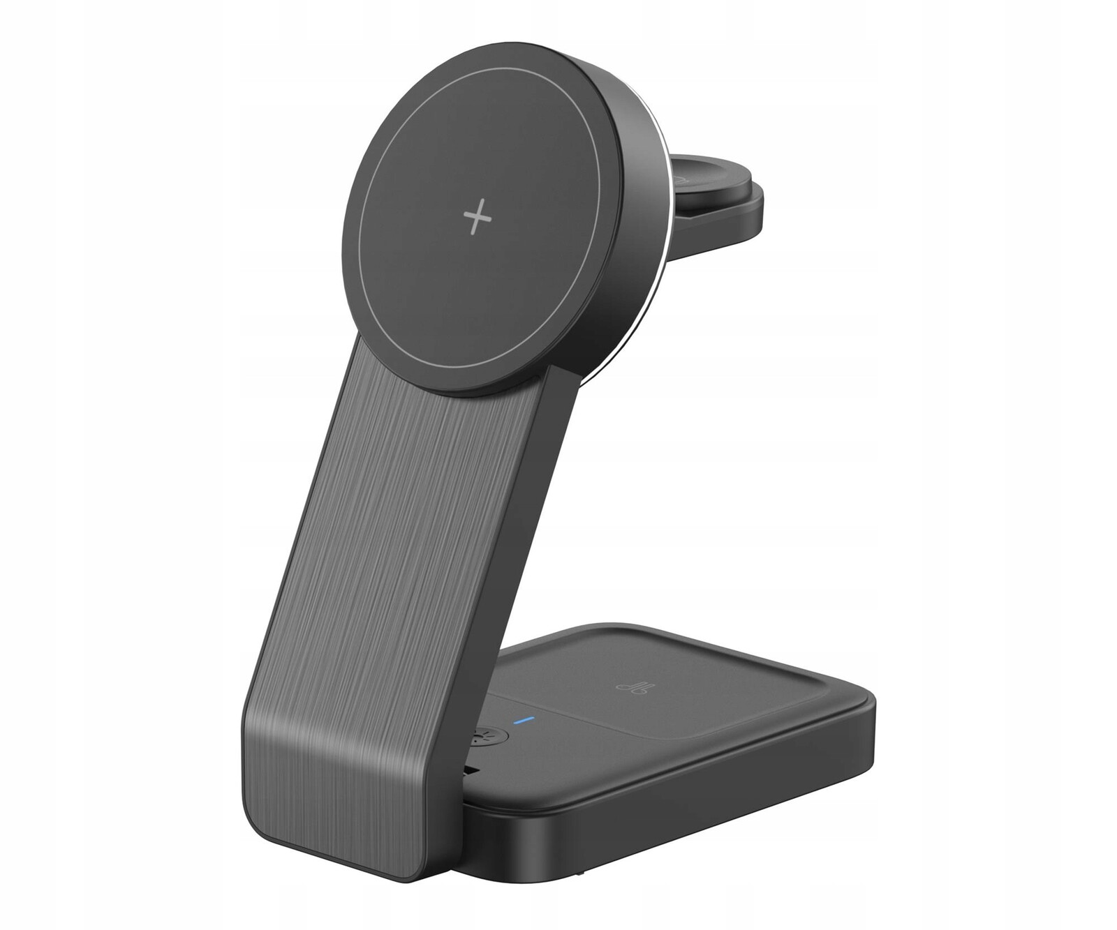 Nabíječka Silver Monkey Alu MagCharger Qi2 3in1 černá