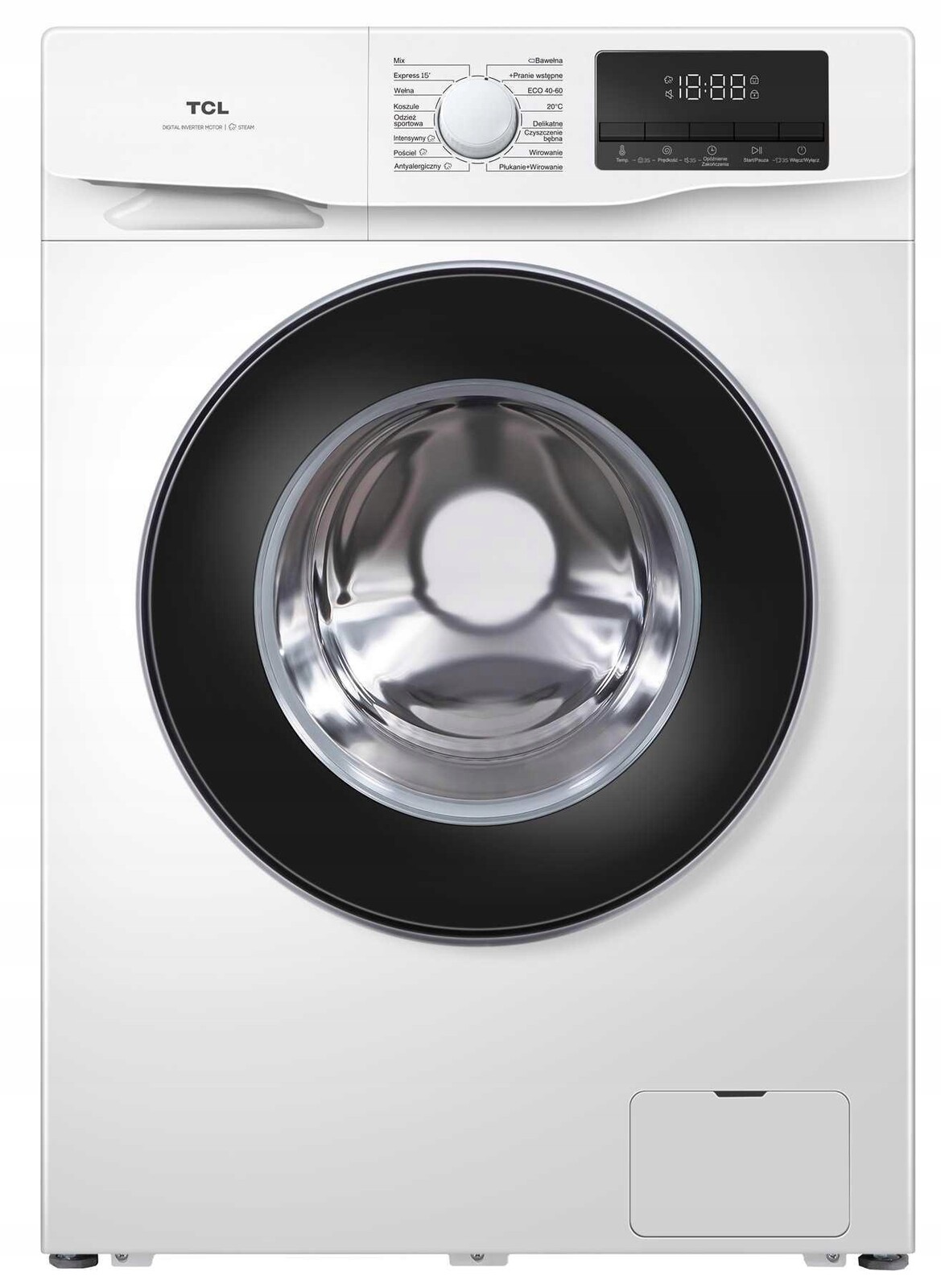 2 x Pračka Tcl FF0610WB0 Pl 6 kg 1000 Otáček Inverter SteamWash Led