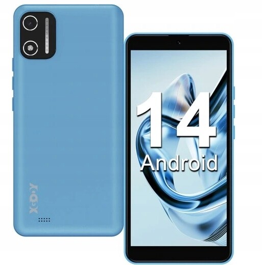 Smartphone Xgody X32 2 Gb 16 Gb 4G modrý lehký Jednoduchý na ovládání