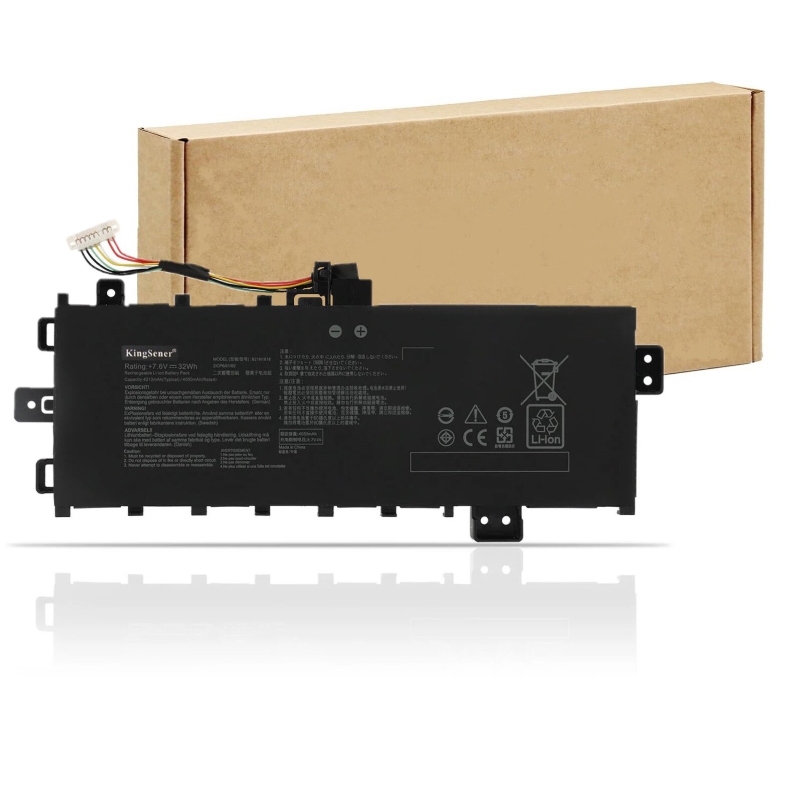 Náhradní Baterie Pro Asus B21N1818