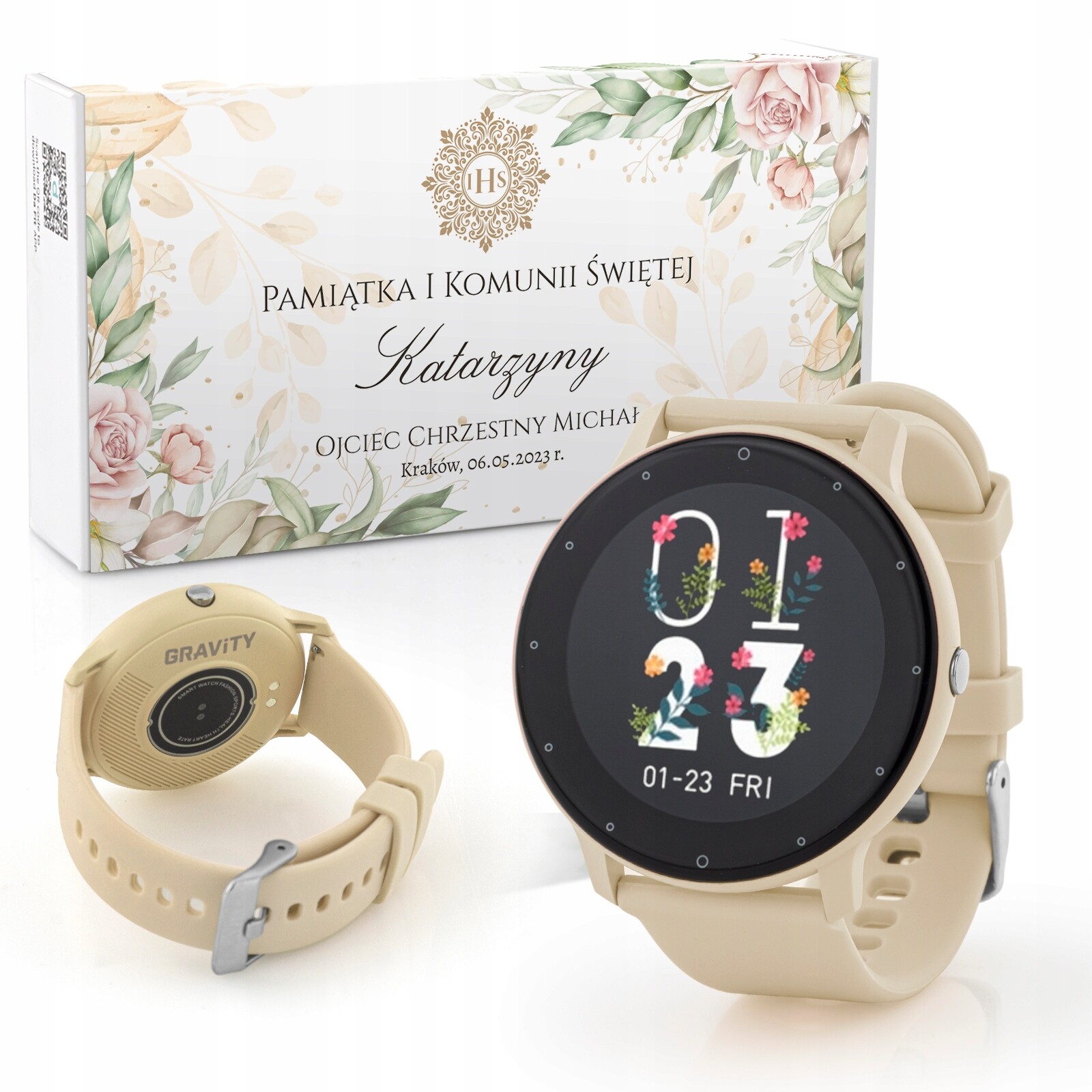 2 x Chytré Hodinky pro dívky s personalizací, dárkový Dárek