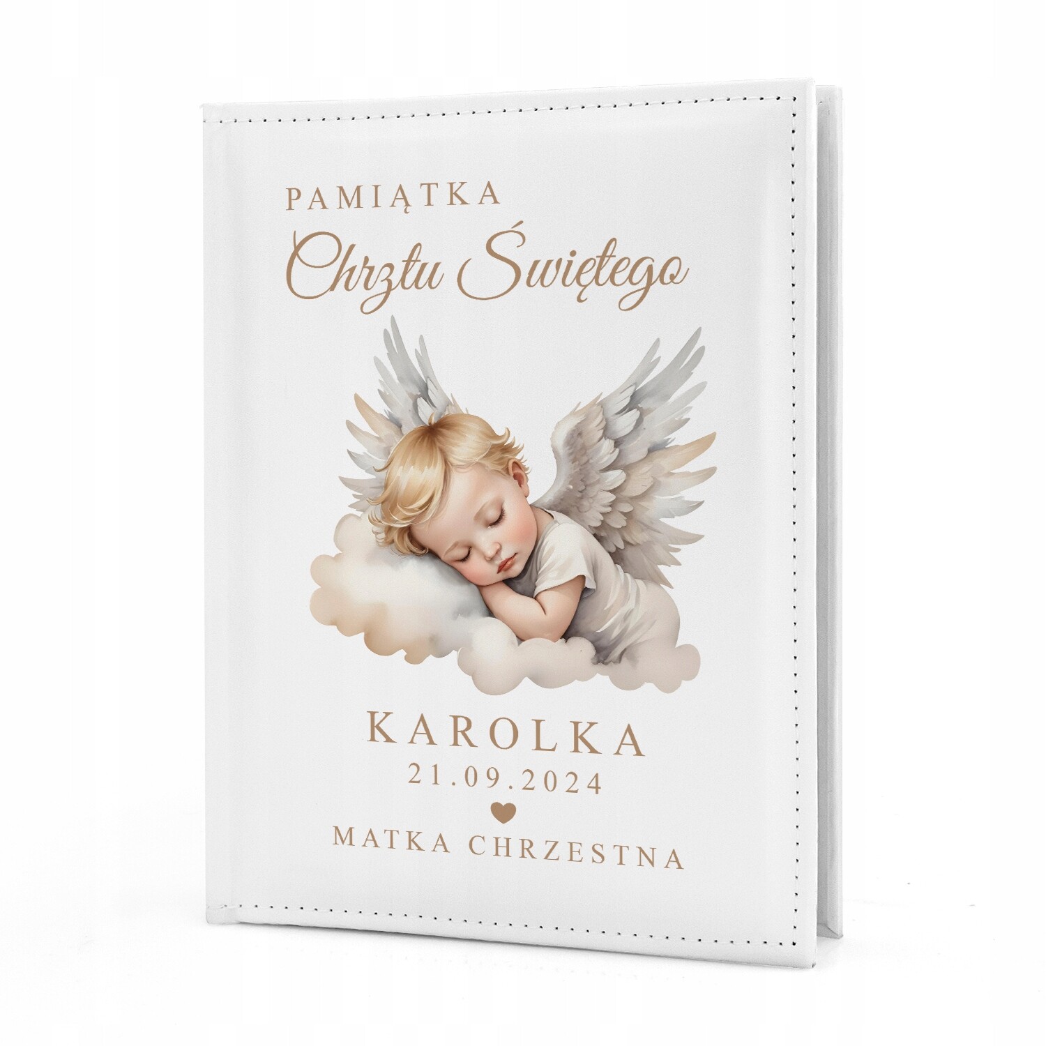 2 x personalizované fotoalbum jako Dárek ke Dárek Ke Křtinám dítěte