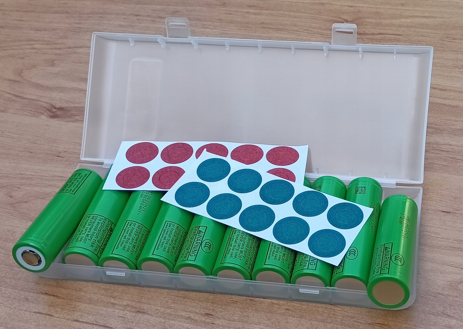 blistr 10ks Li-ion Lg INR18650MJ1 20x iz.kr. gasket/fishpaper