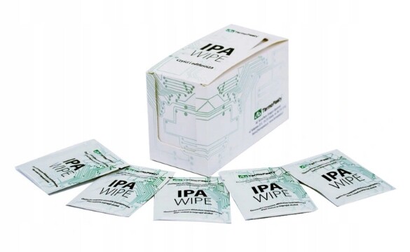 2 x Ubrousky Napuštěné Isopropylalkoholem 25 Ks
