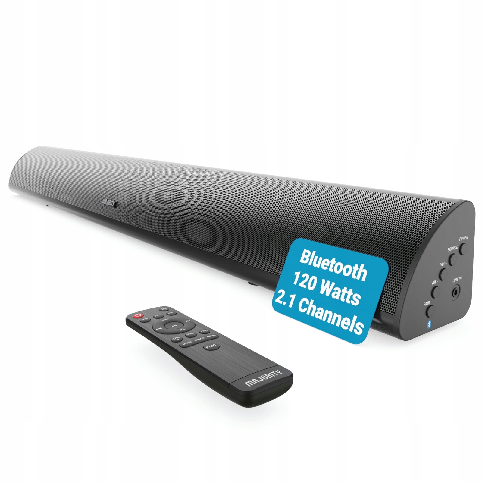 Majority Snowdon Soundbar Bluetooth 120W 2,1 Tv sada s subwooferem