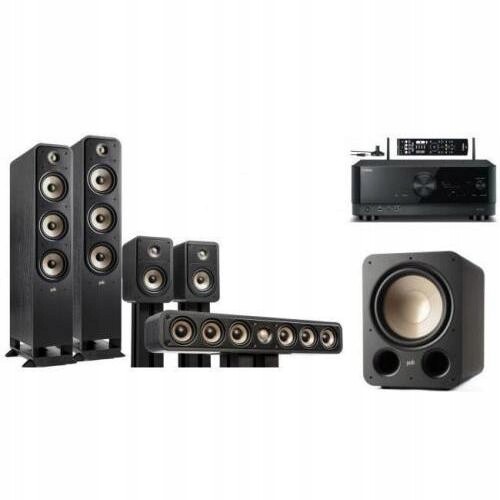 Yamaha RX-V6A Polk Audio ES60 ES35 ES15 ES12