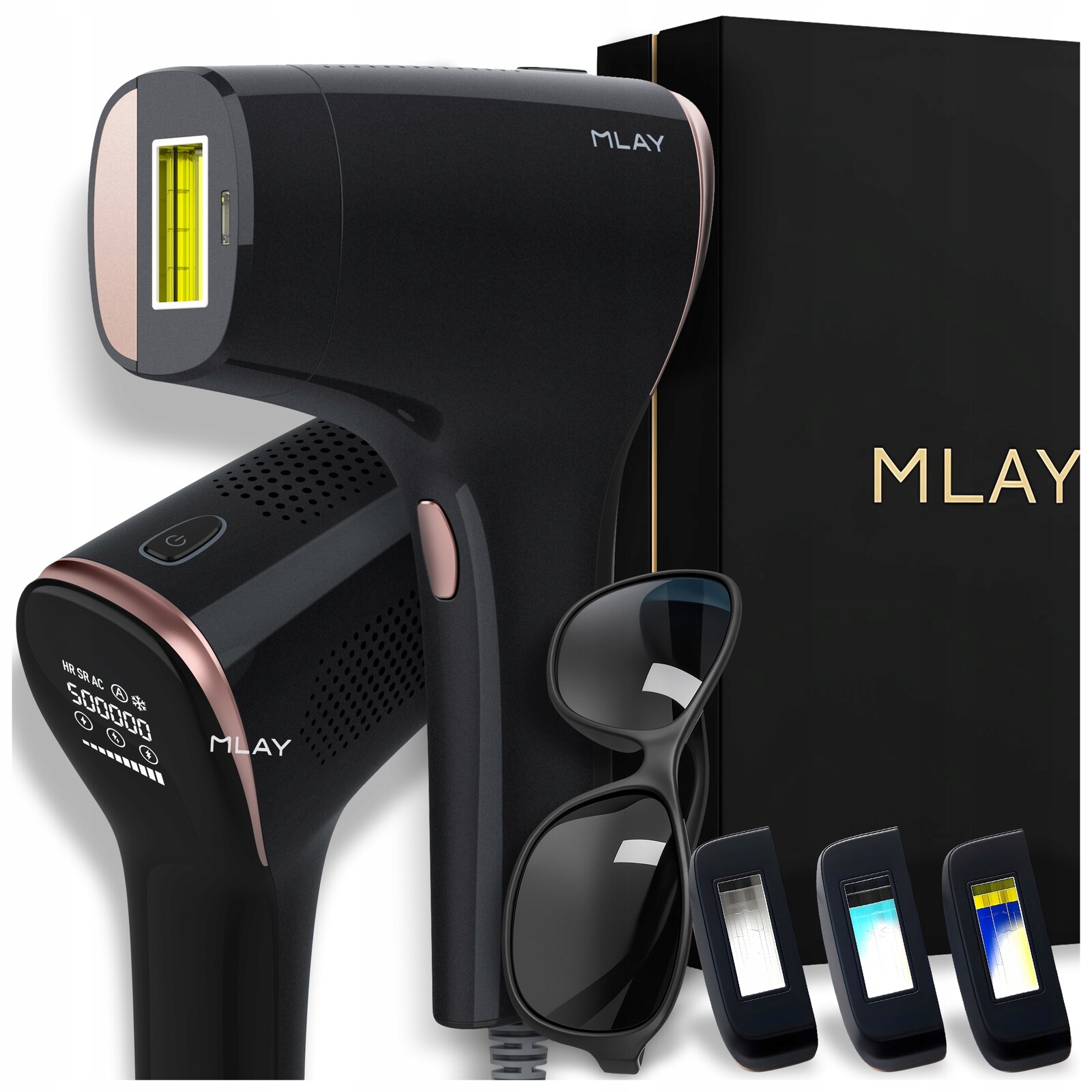 Depilátor Ipl Bezbolestný laserový obličej Tělo Nohy Bikini Omlazení Pokožky