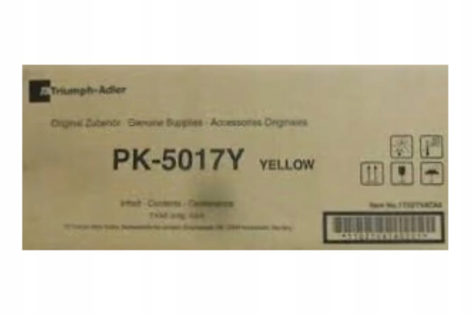 Toner Triumph Adler PK-5017Y 6 tisíc Y Originál