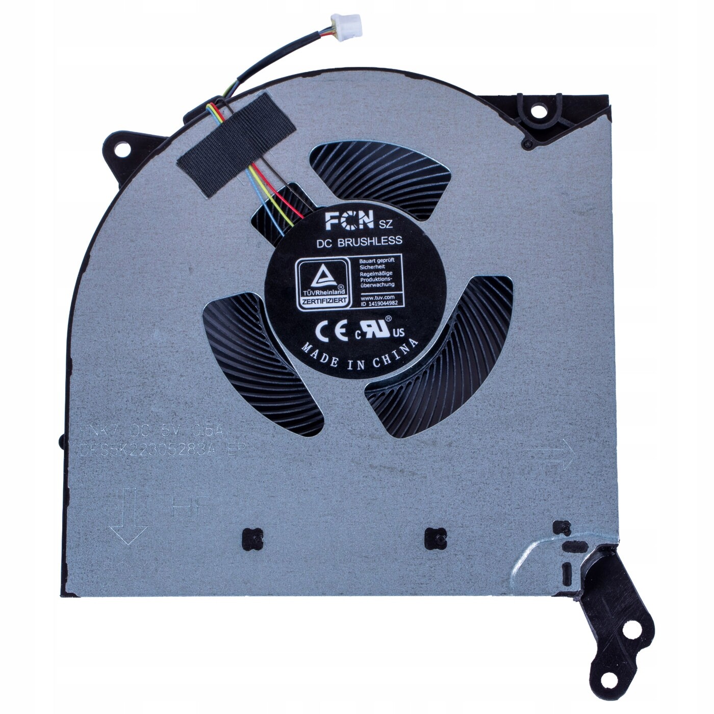 Ventilátor procesoru Cpu Lenovo Legion 5 15 ACH6 5V 0.5A