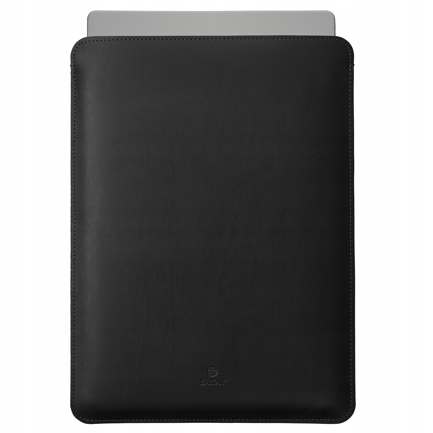 Baltan Sleeve Elegantní Prémiové Kožené Pouzdro Pro MacBook 13 Pro, Černé