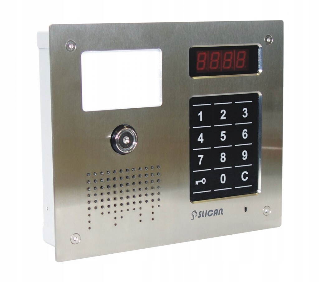 HR12P Domofon HAS3000T-HR12P-inox od společnosti Slican