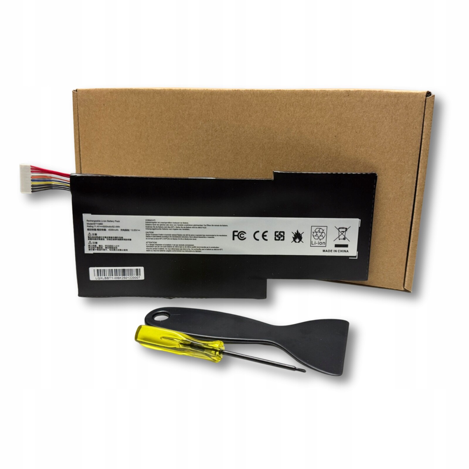 Náhradní Baterie Pro Msi BTY-M6K