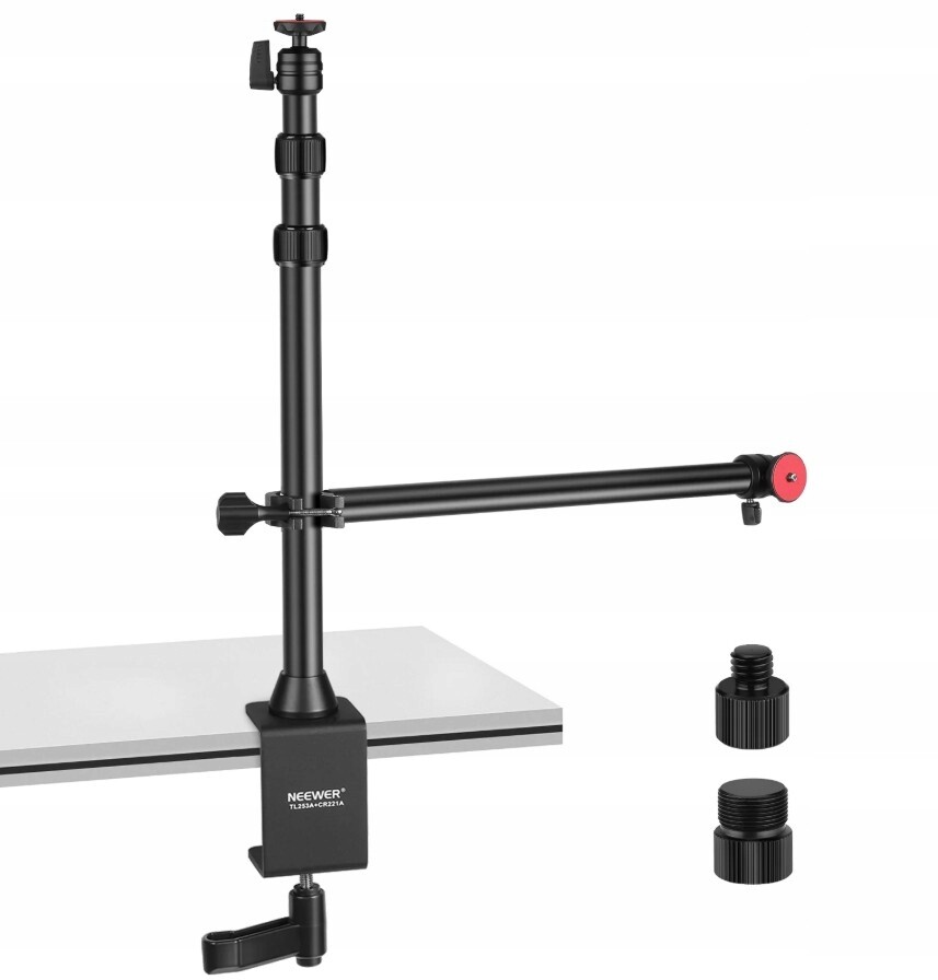 Studiový stolní držák Vlog Stolový Závit 1/4 3/8 5/8 103 cm Neewer