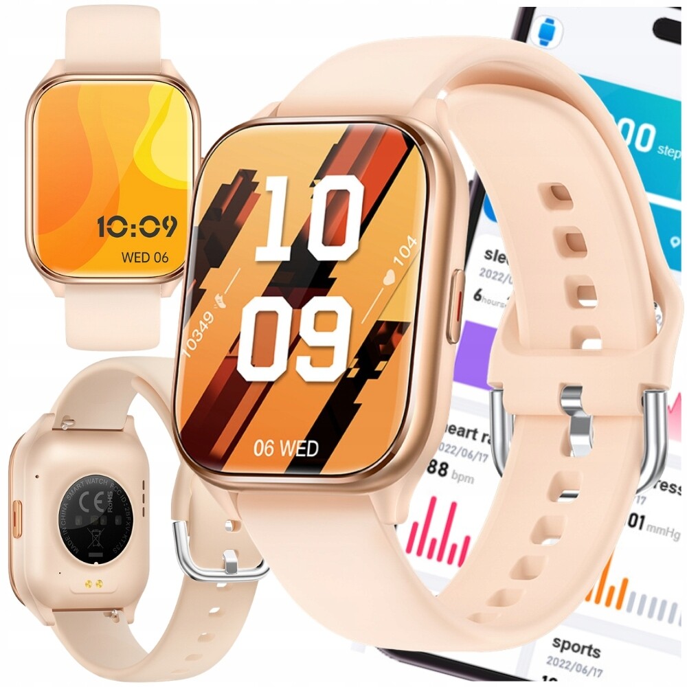 Chytré Hodinky Dámské Hodinky Pro Chytré Amoled Menu Gt Pl Chytrý Řemínek Sport