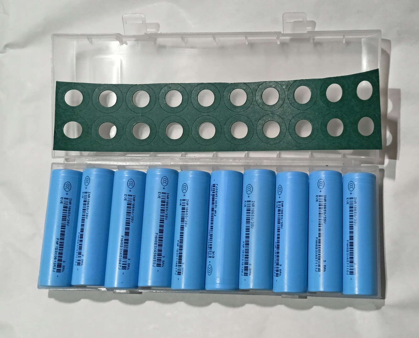 Baterie Li-ion Eve INR18650/35V 3500mAh, 13A Blistr 10ks 20ks iz.kr.,NOVÉ