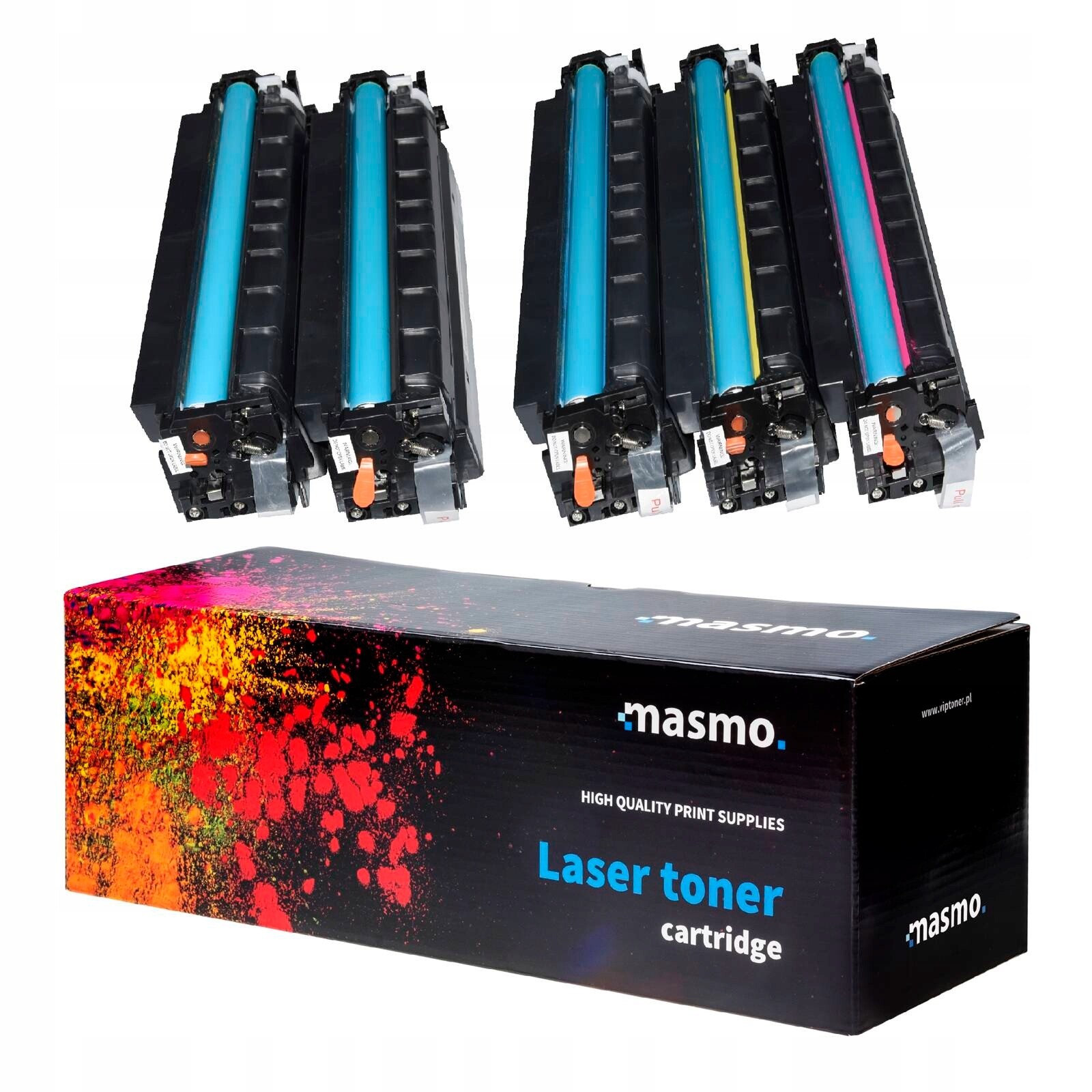 5x Toner Pro Hp 410X M452dn M452dw M477fdn M477fdw