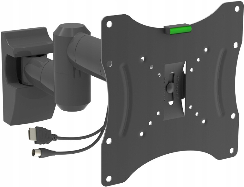 2 x Držák Pro LCD Televizor, Tv Věšák 17-42'' Do 35 Kg, Nástěnný, Nastavitelný