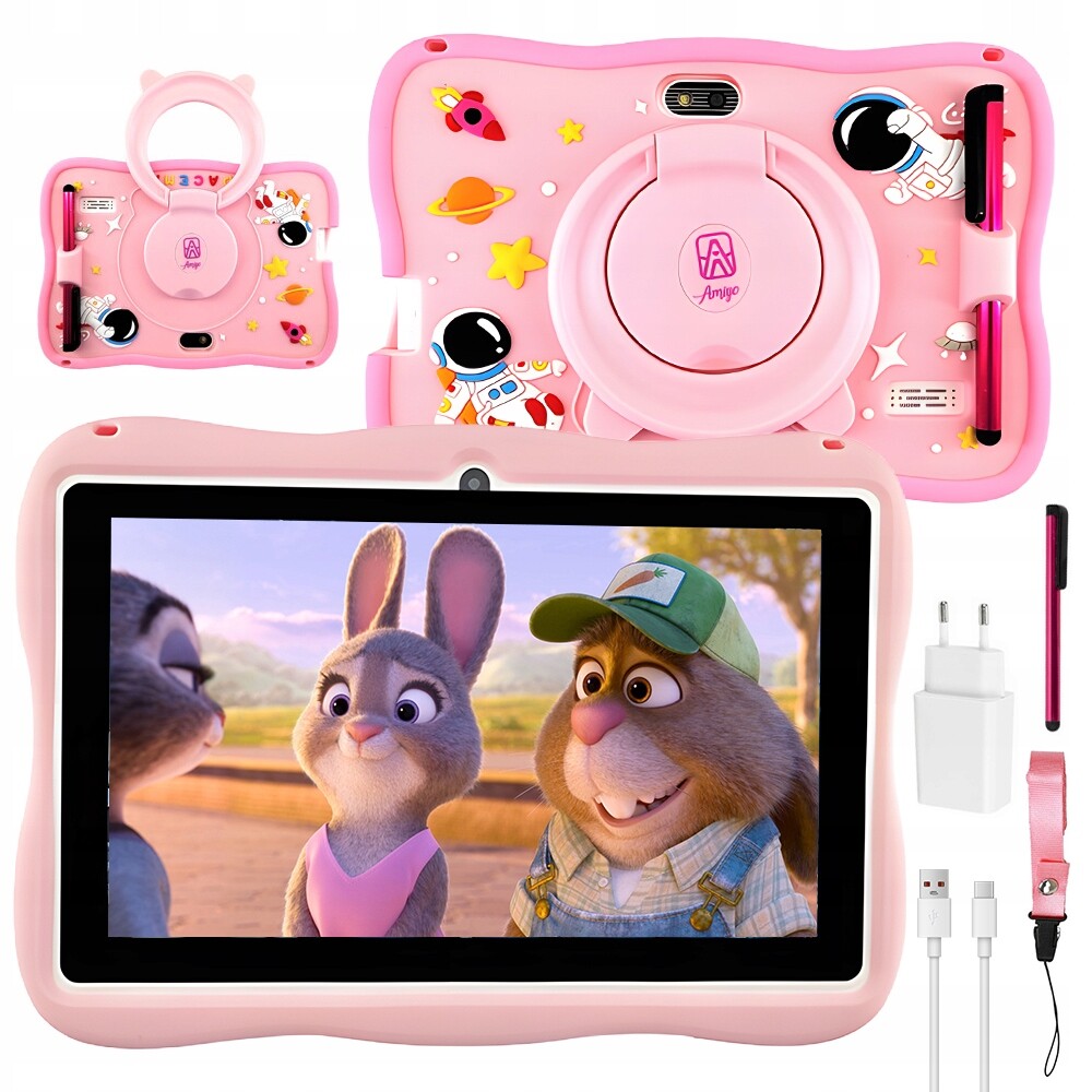 7palcový Tablet pro děti s Wi-Fi a obrazovkou chránící zrak 1024*600P