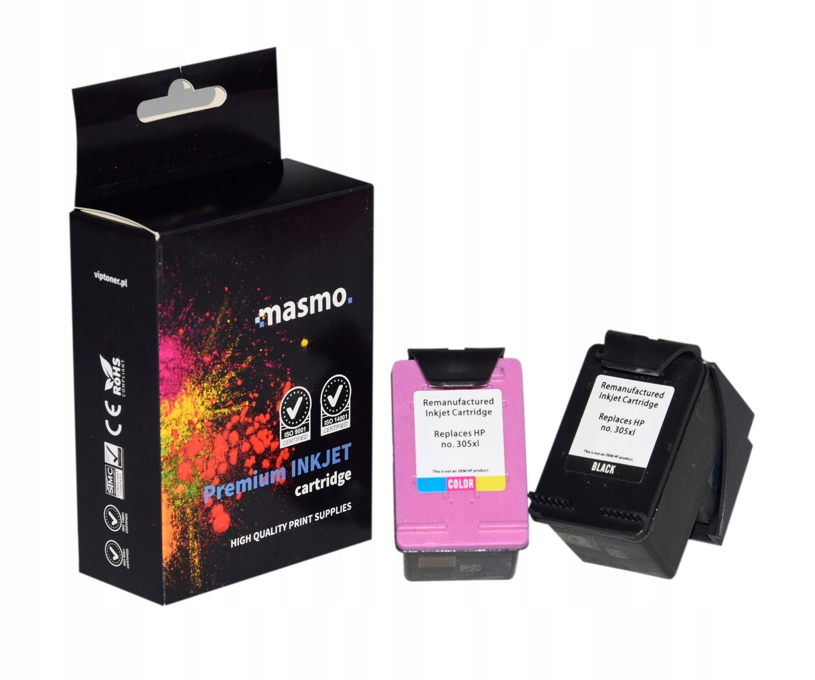 Sada 2x Tusz 305 XL pro Hp Deskjet 2700 2710e