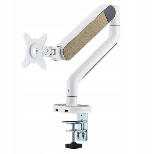 Držák na monitor 35 palců bílý/béžový lněný Washi Kenoko