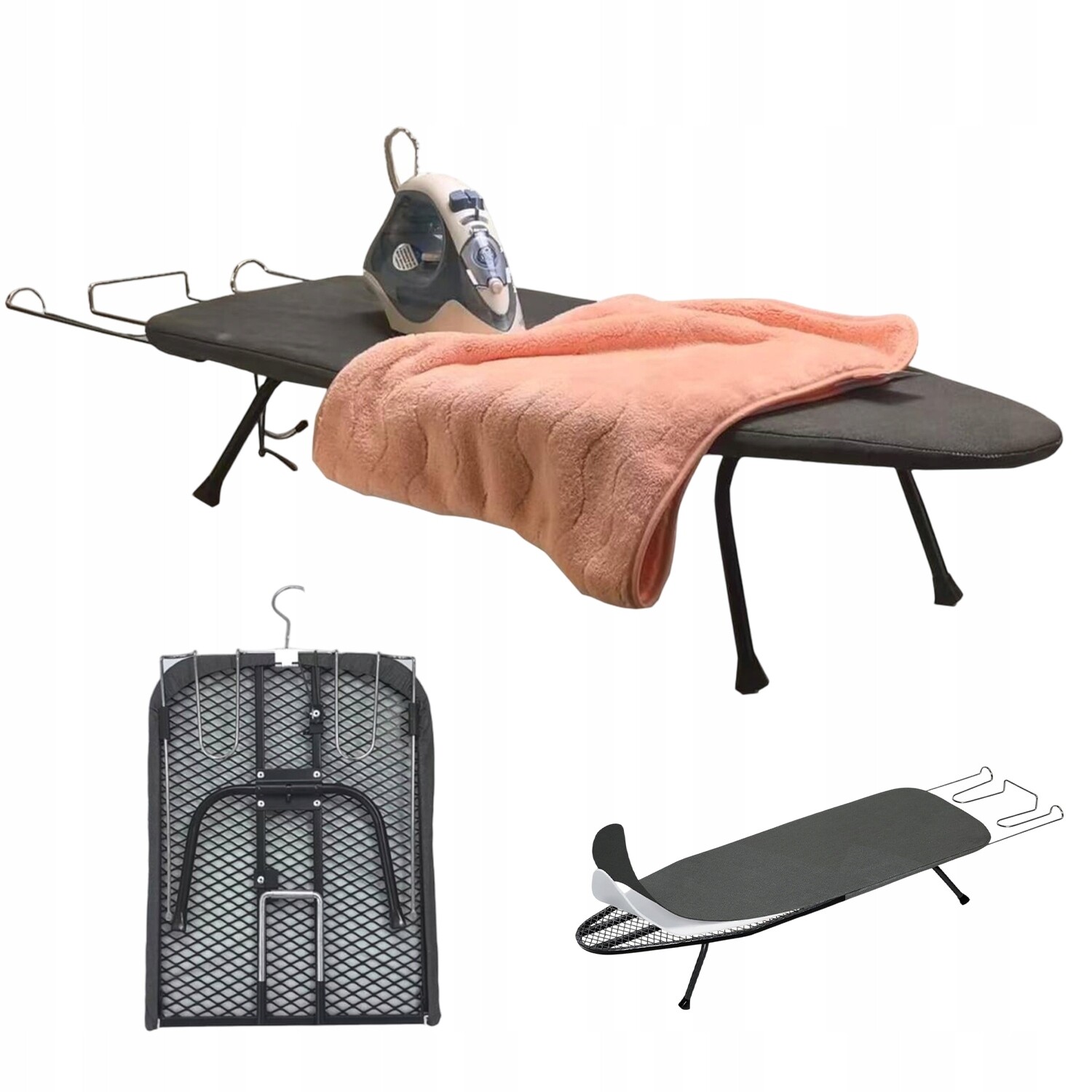 Mini Žehlicí Prkno Lehké, Stabilní, Snadno Skladovatelné, Odolné