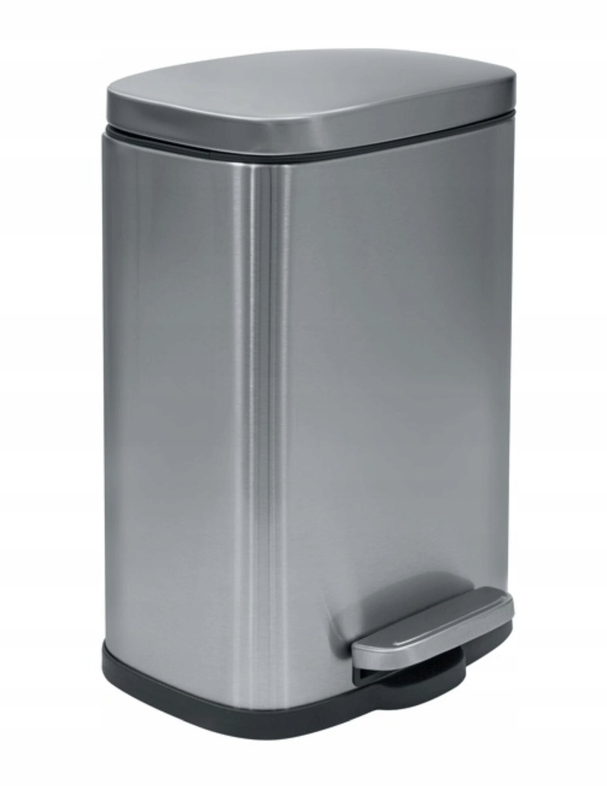 Spirella pedálový odpadkový koš Akira, kartáčovaná nerez ocel, soft-close,