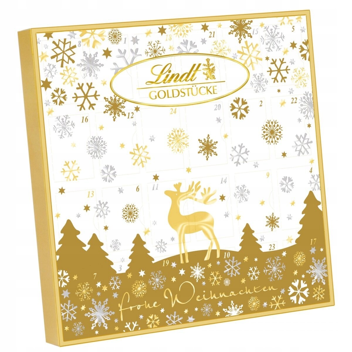 Lindt Adventní kalendář Mikuláš Gold 156 g