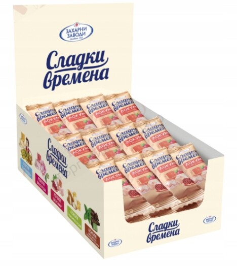 Sweet Times Lokum Jelly Bulharský med s příchutí Nazwy 50 x 30g