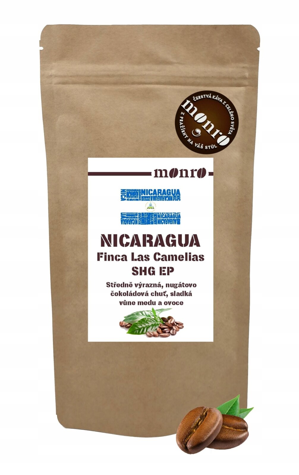 Nicaragua Finca Las Camelias káva Arabika 500 g