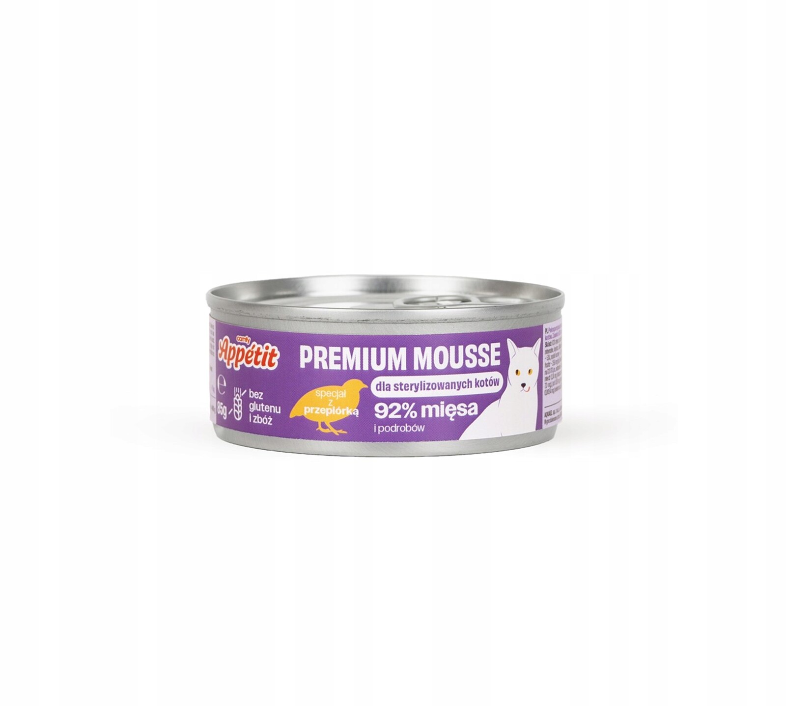 Comfy Appetit Premium Mousse sterilizované Krmivo pro kočky chovy 24x85g