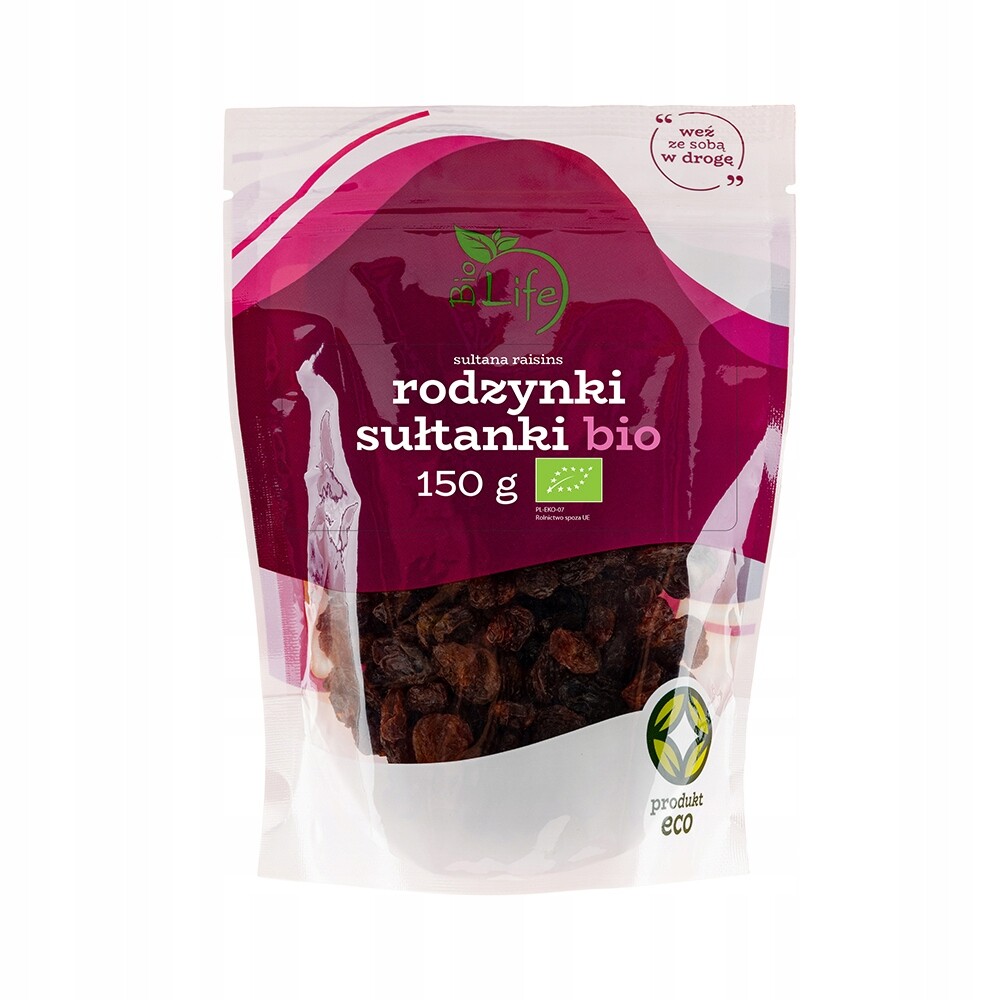 Bio Rozinky 150 g Sada: 12 ks