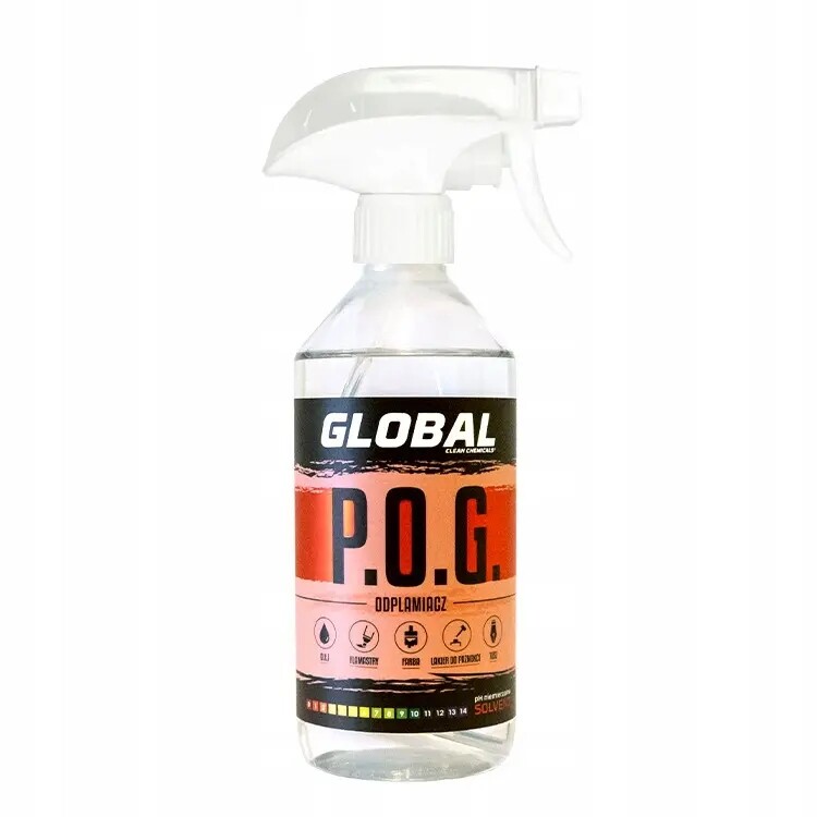 Global P.o.g. 500ml P101 – odstraňovač skvrn, graffiti, lak, olej, inkoust, vosk