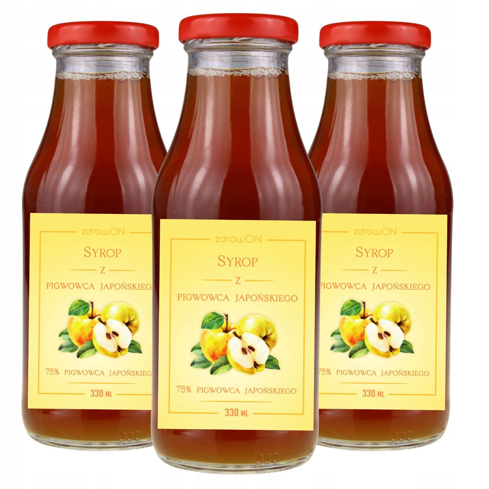 Sirup Z Kdoule Do Čajů A Nápojů Přírodní Vitamín C 330 ML