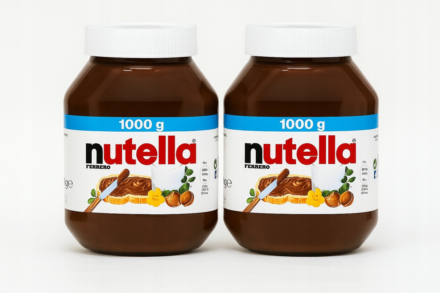 Nutella Čokoládový krém na mazání sendvičů Ferrero Nutella 2000 g 2 kg De